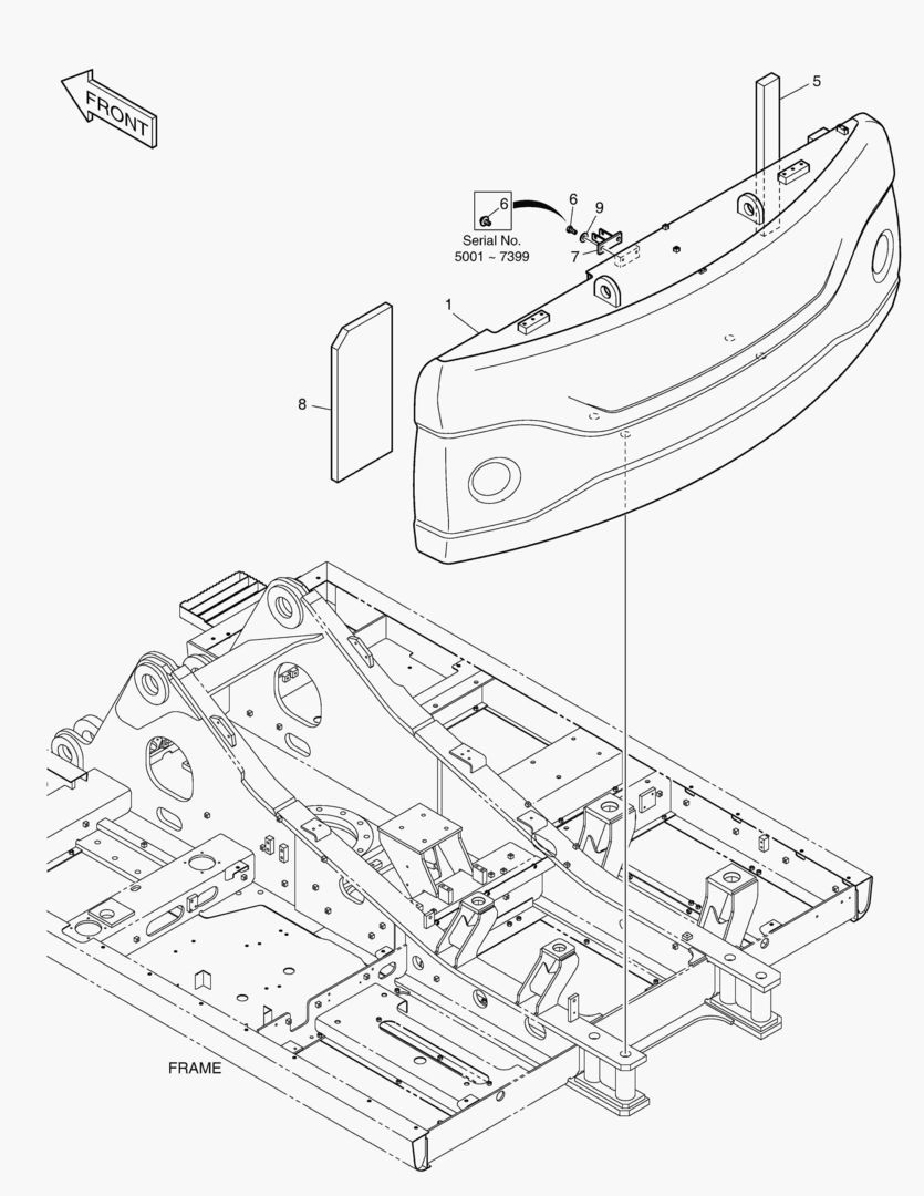 ПРОТИВОВЕС - 6.3ТОНН