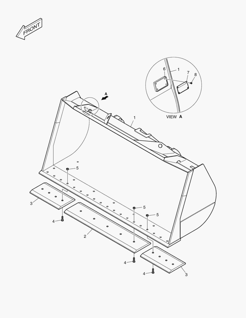5150 BUCKET-3.2гЋҐ - CUTTING EDGE