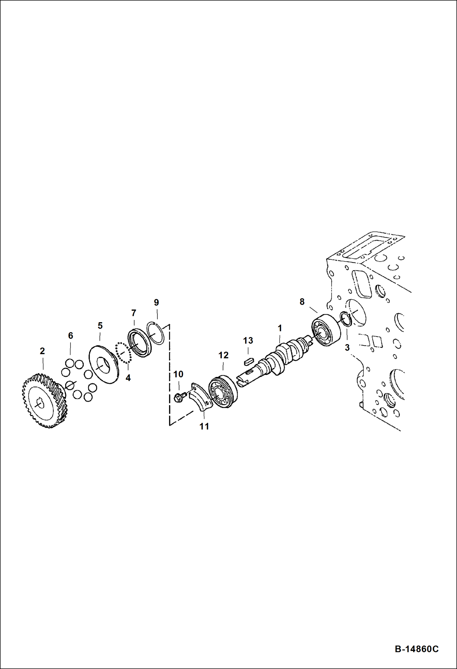 ТОПЛИВНЫЙ РАСПРЕДЕЛИТЕЛЬНЫЙ ВАЛ TIER IV