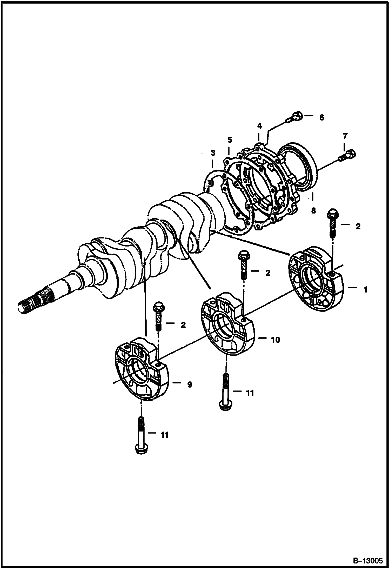 ОСНОВНОЙ КОРПУС ПОДШИПНИКА