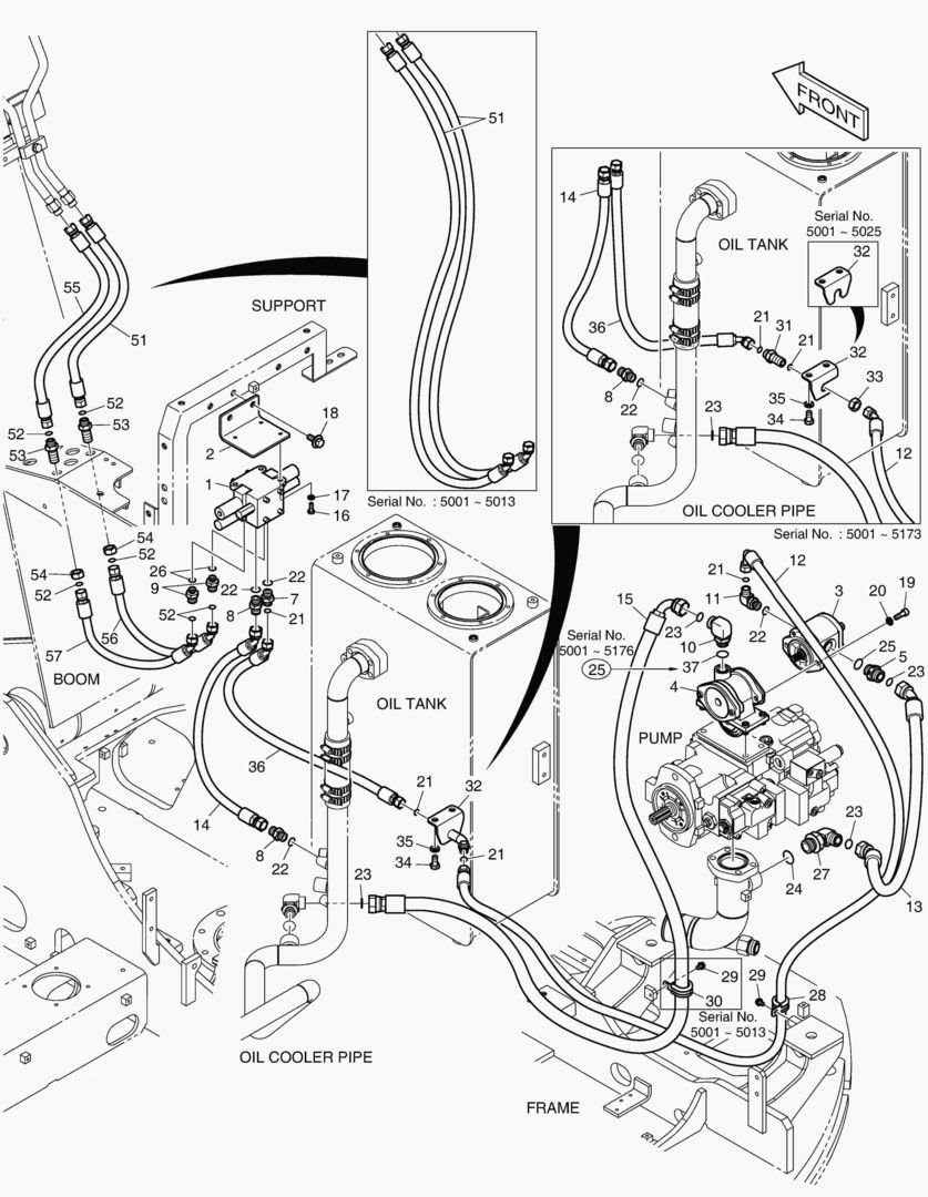 6930 MAIN PIPING - ROTATING [5001~5226]