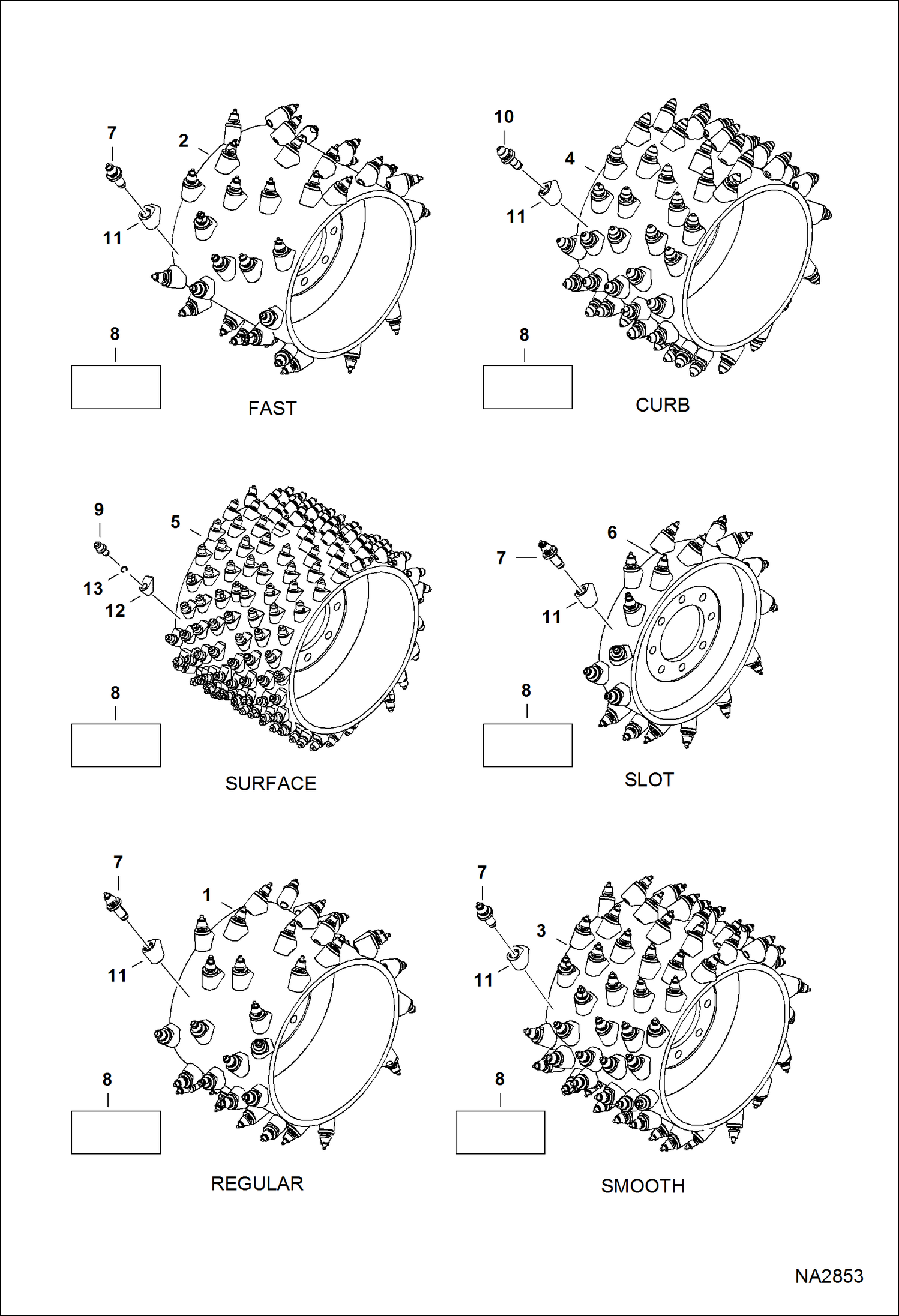 ПЛАНИРОВЩИК (БАРАБАН) (18PLA AKS2) (24PLA AJN7) (14-- AKS3)