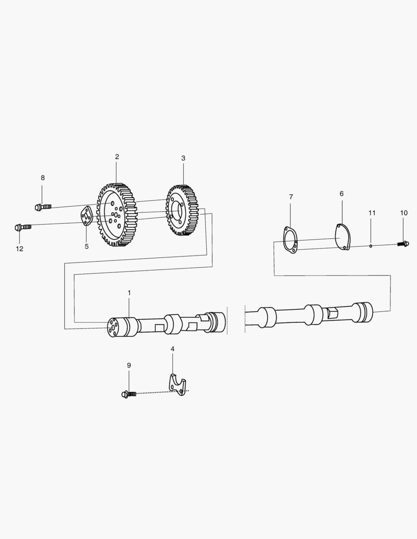 РАСПРЕДЕЛИТЕЛЬНЫЙ ВАЛ В СБОРЕ