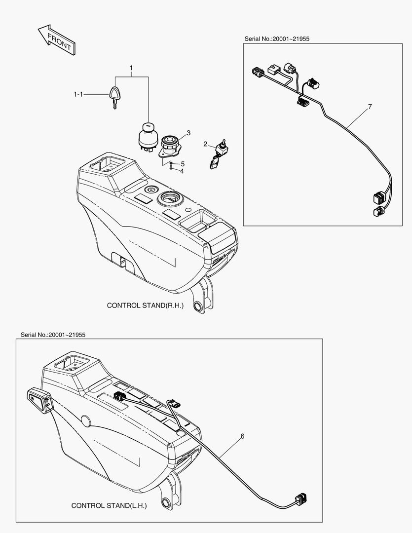 ЭЛЕКТРИЧЕСКИЕ ЗАПЧАСТИ - ПУЛЬТ УПРАВЛЕНИЯ