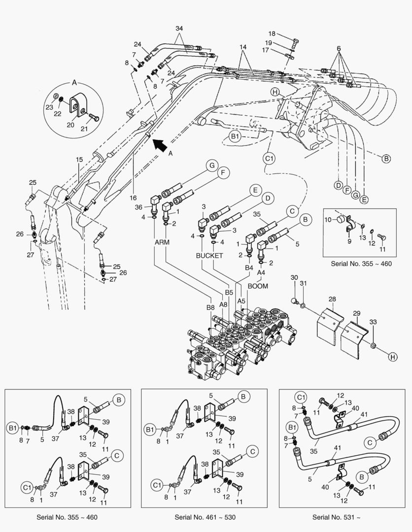 1271 FRONT PIPING [355~]