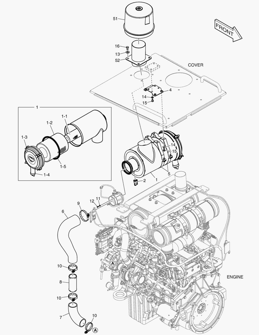 ВОЗДУХООЧИСТИТЕЛЬ - PRE ОЧИСТИТЕЛЬ