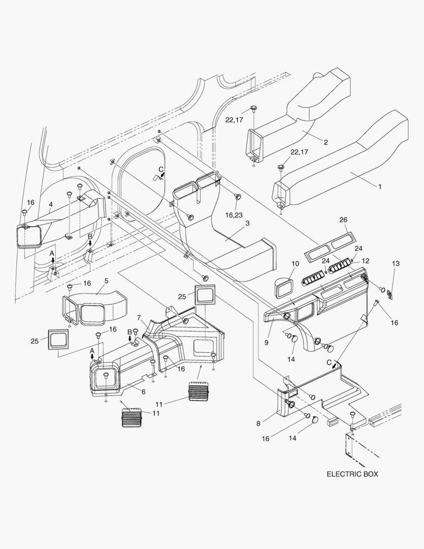 КРЫШКА ТРУБОПРОВОДА В СБОРЕ