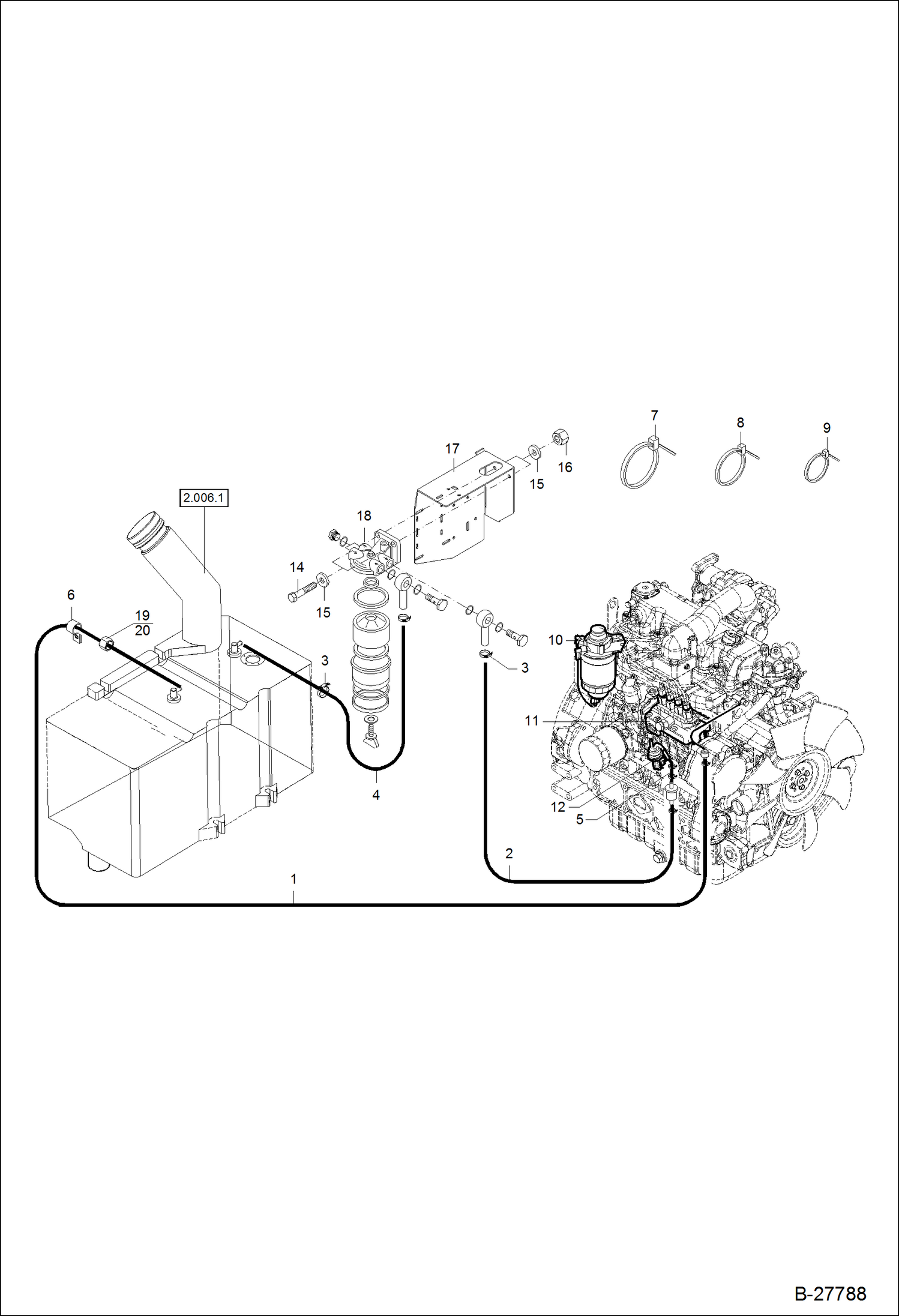 ТОПЛИВОСНАБЖЕНИЕ (KUBOTA)