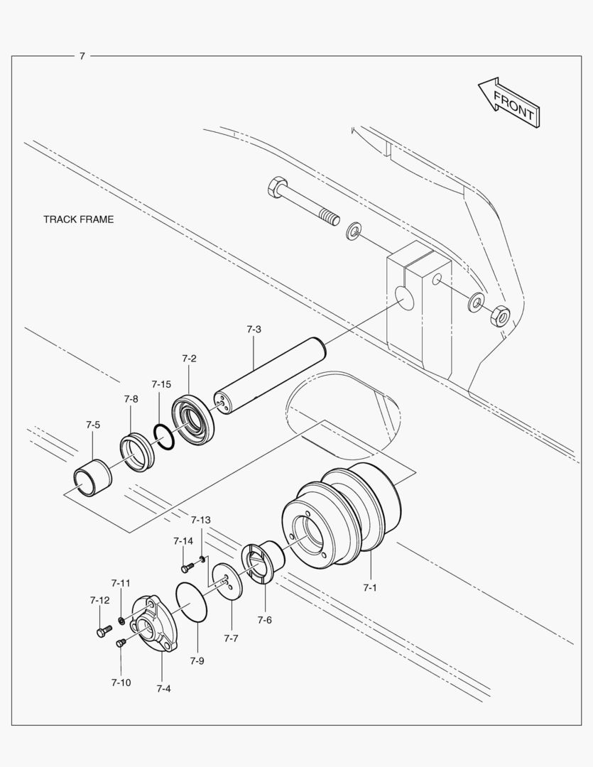 2140 UPPER ROLLER [5001~5192]
