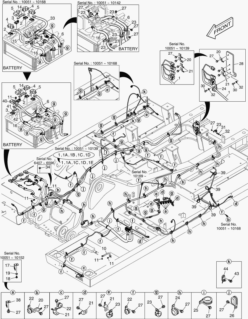 7496 ELECTRIC WIRING - ROPS [10051~]