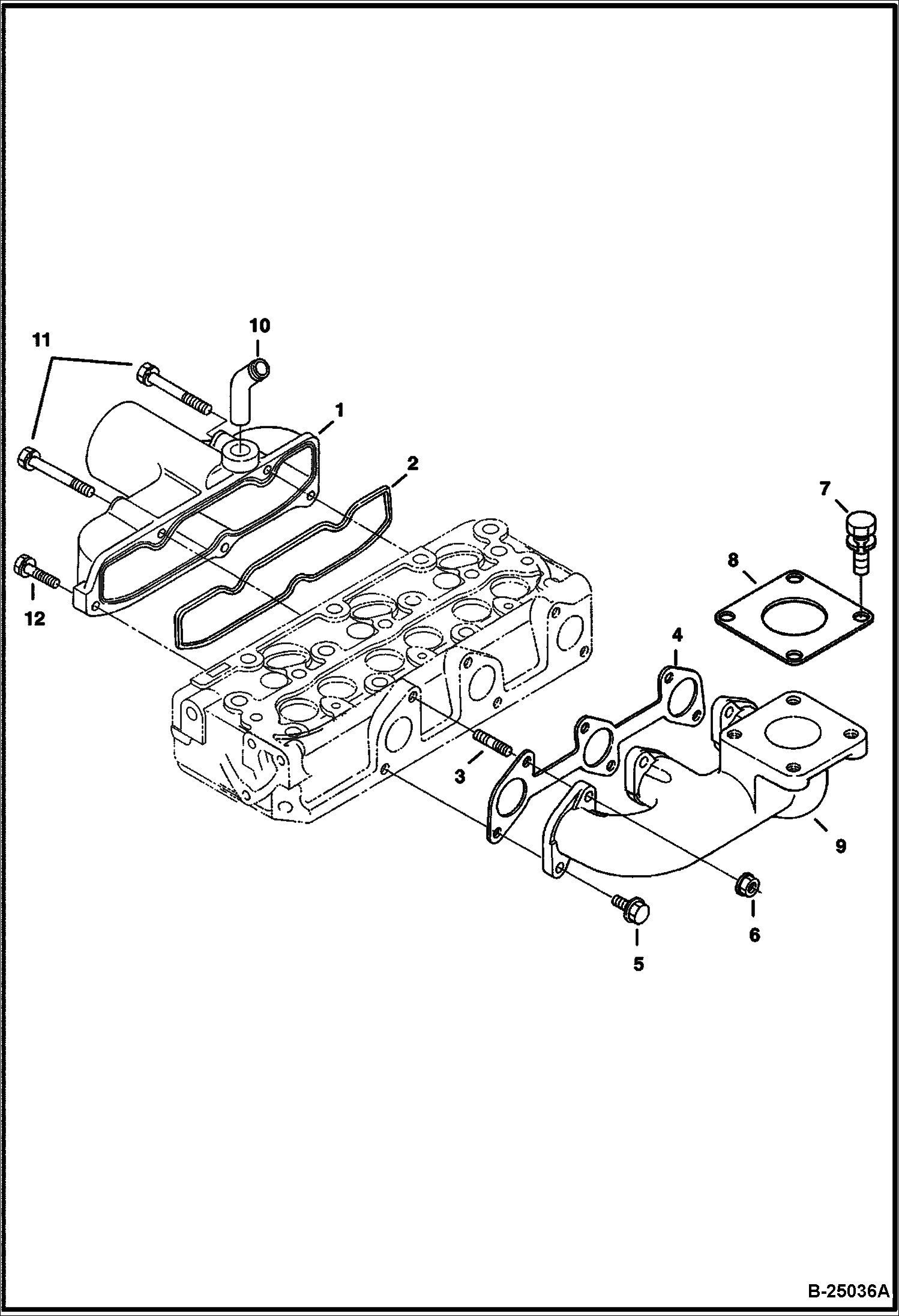 КОЛЛЕКТОРЫ (KUBOTA - D722-E3B-BC-6)(TIER IV REPLACEMENT)