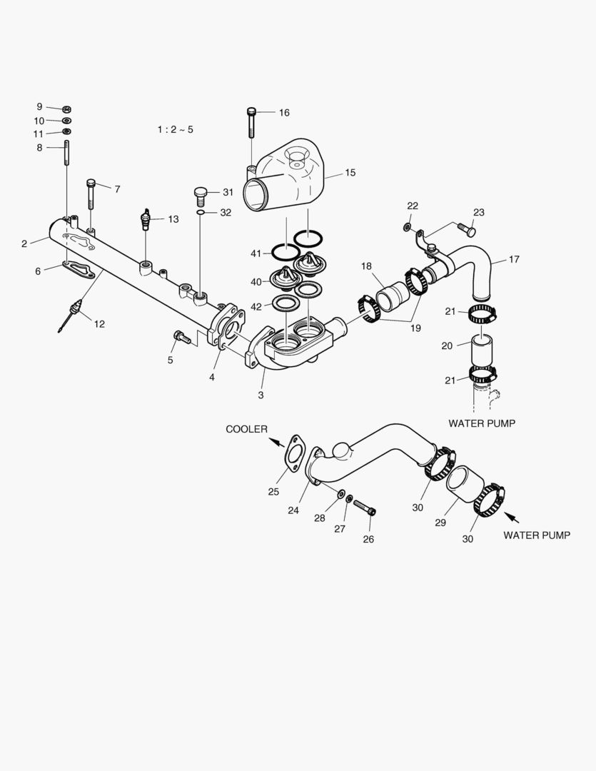 ТРУБА ВОДЯНОГО ОХЛАЖДЕНИЯ