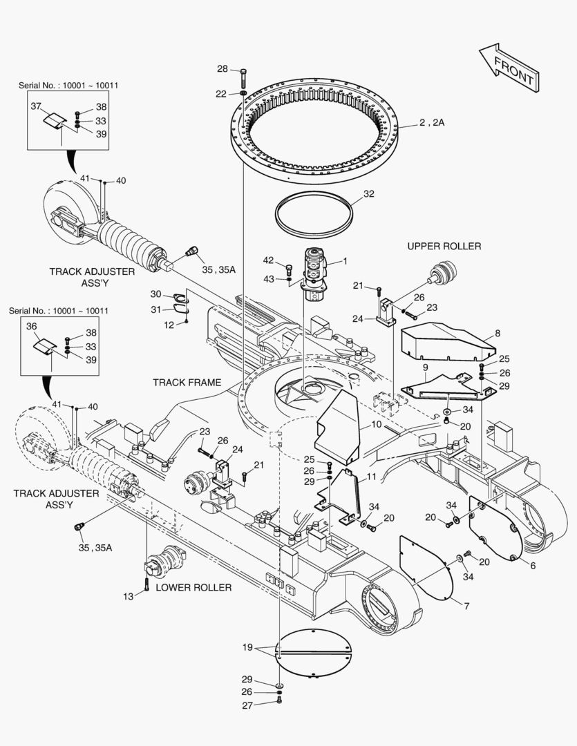 КОМПЛЕКТУЮЩИЕ ГУСЕНИЦЫ
