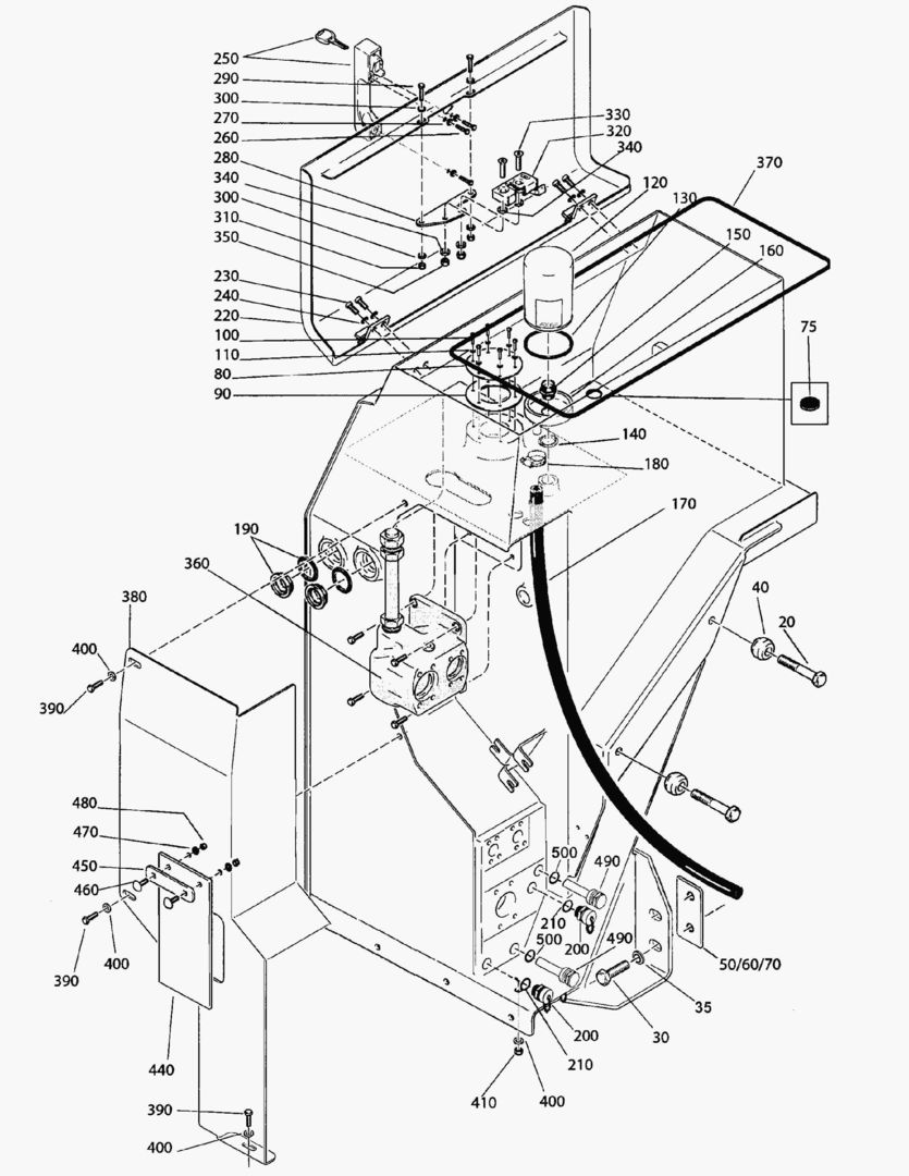 Спецтехника G200-2 HYDRAULIC TANK