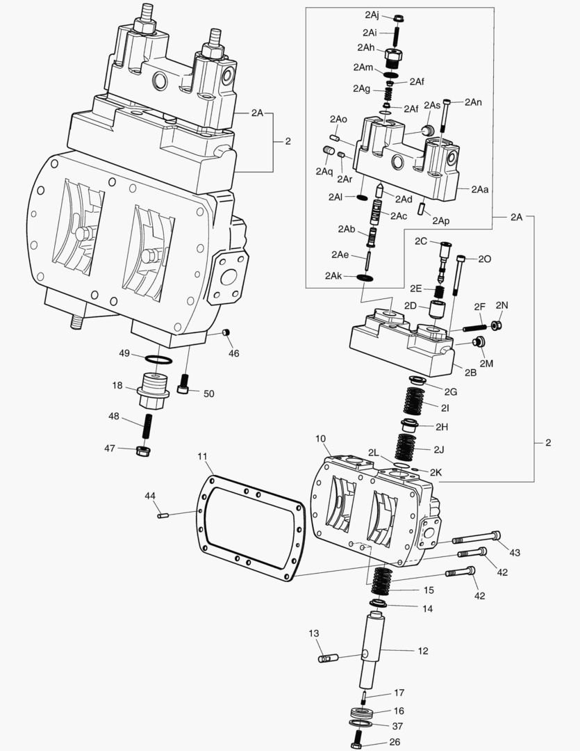 ОСНОВНОЙ НАСОС - УПРАВЛЕНИЕ