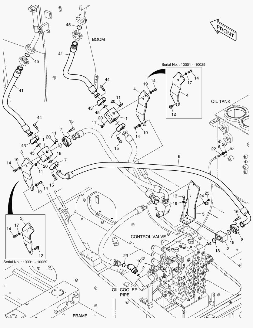 6170 MAIN PIPING - ONE & TWO WAY