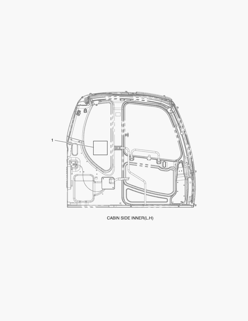 5260 DECAL - LIFTING CAPA - ARM 3.0M