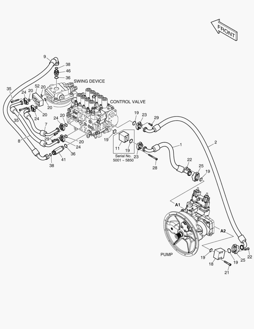 ГЛАВНАЯ МАГИСТРАЛЬ(1) - НАСОС, ПОВОРОТ