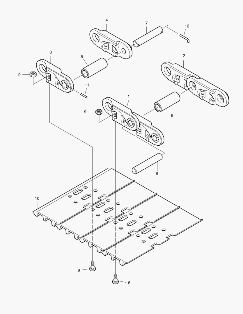 БАШМАК ГУСЕНИЦЫ В СБОРЕ