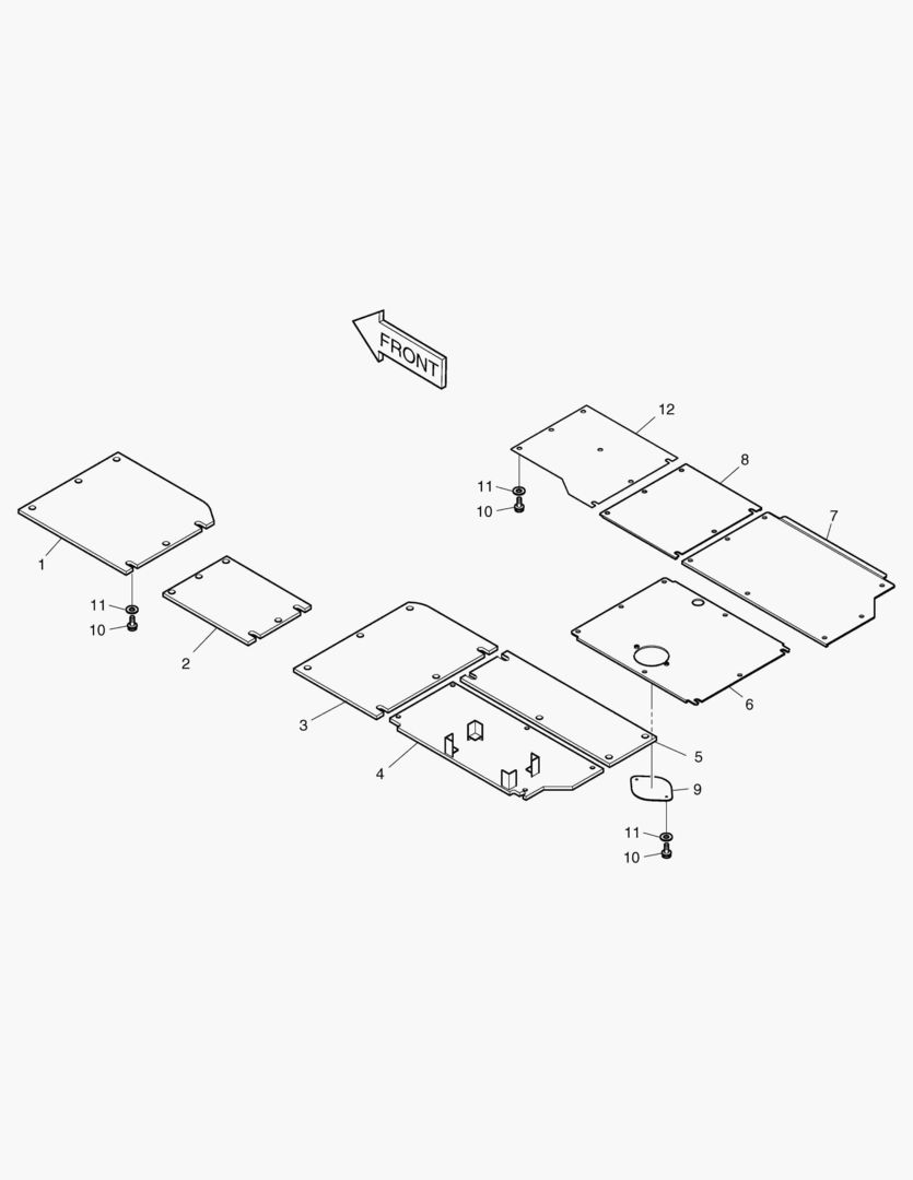 ОБТЕКАЕМАЯ ПОДКУЗОВНАЯ ПАНЕЛЬ