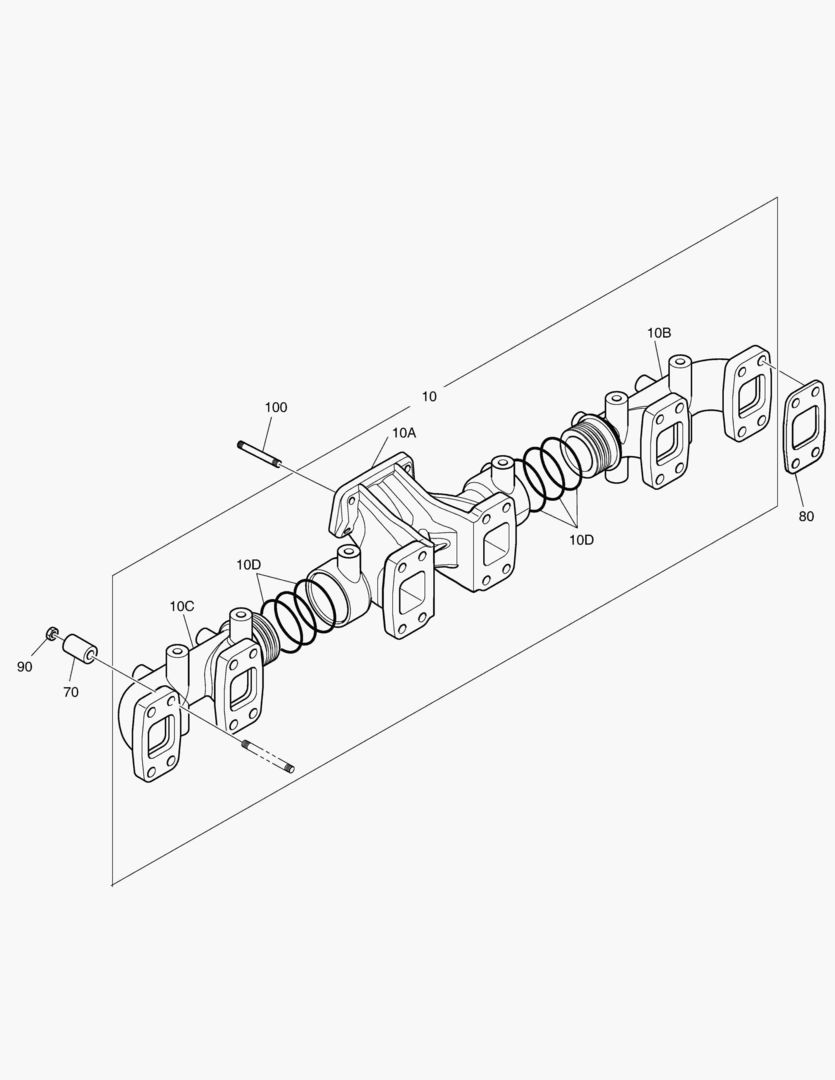 015 EXHAUST MANIFOLD
