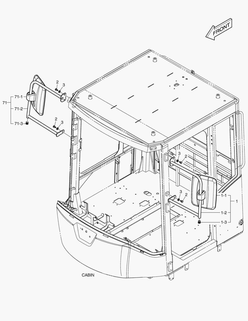 ЗЕРКАЛО - КАБИНА