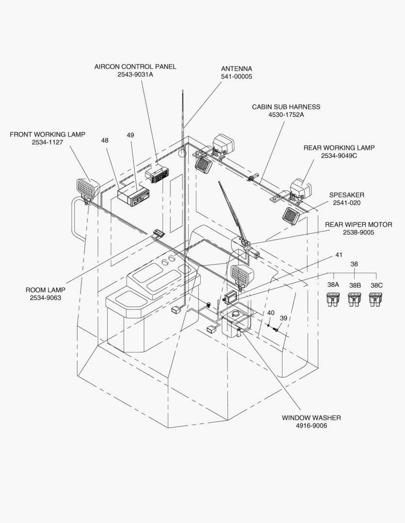 ЭЛЕКТРИЧЕСКИЕ ЗАПЧАСТИ(3)-КАБИНА