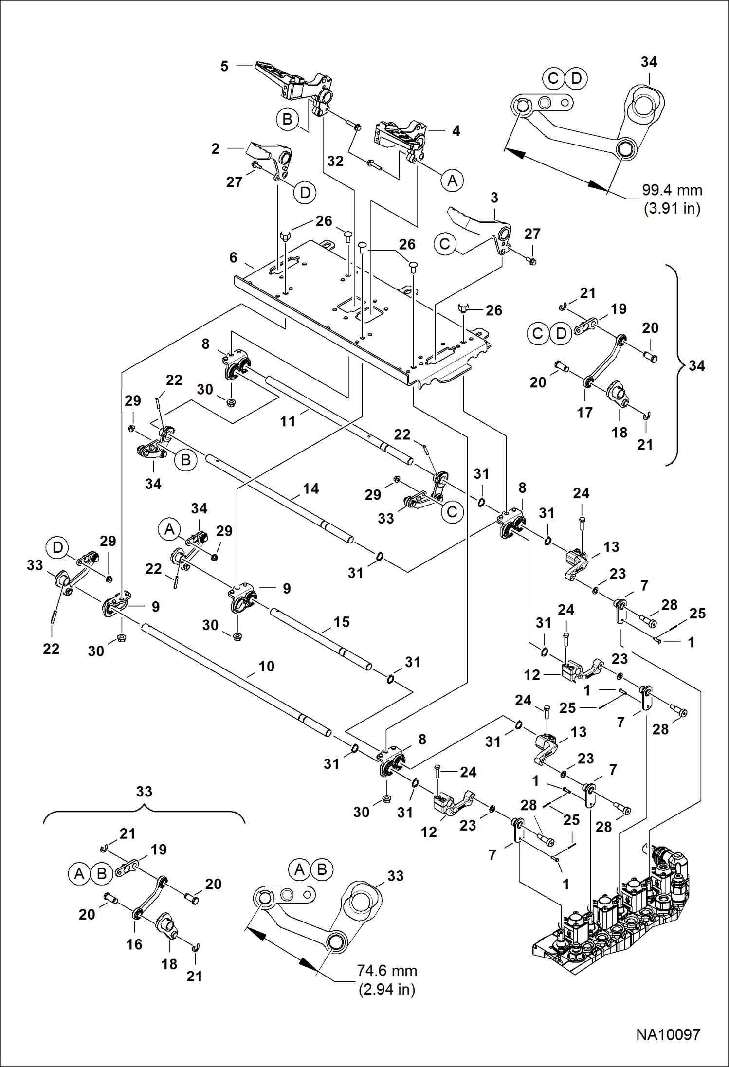 Схема МЕХАНИЗМЫ РУЛЕВОГО УПРАВЛЕНИЯ (РУКОВОДСТВО ПО УПРАВЛЕНИЮ)