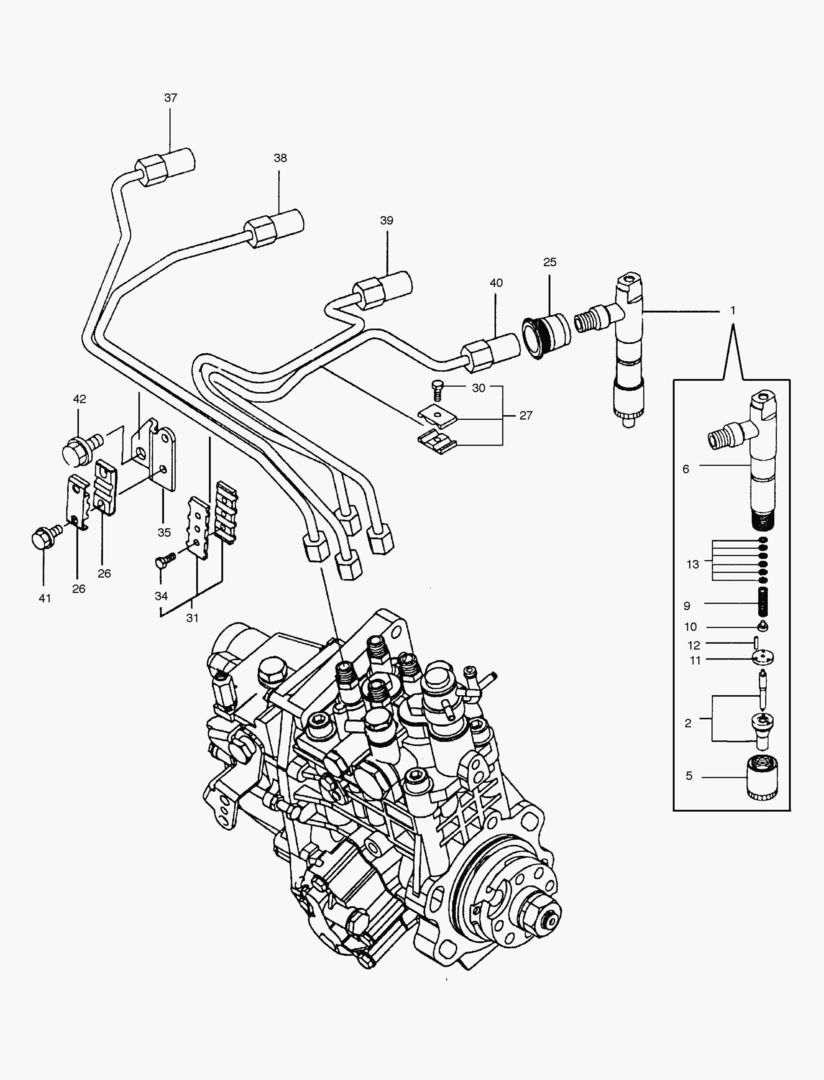 061 INJECTION PIPE [1154~1680]