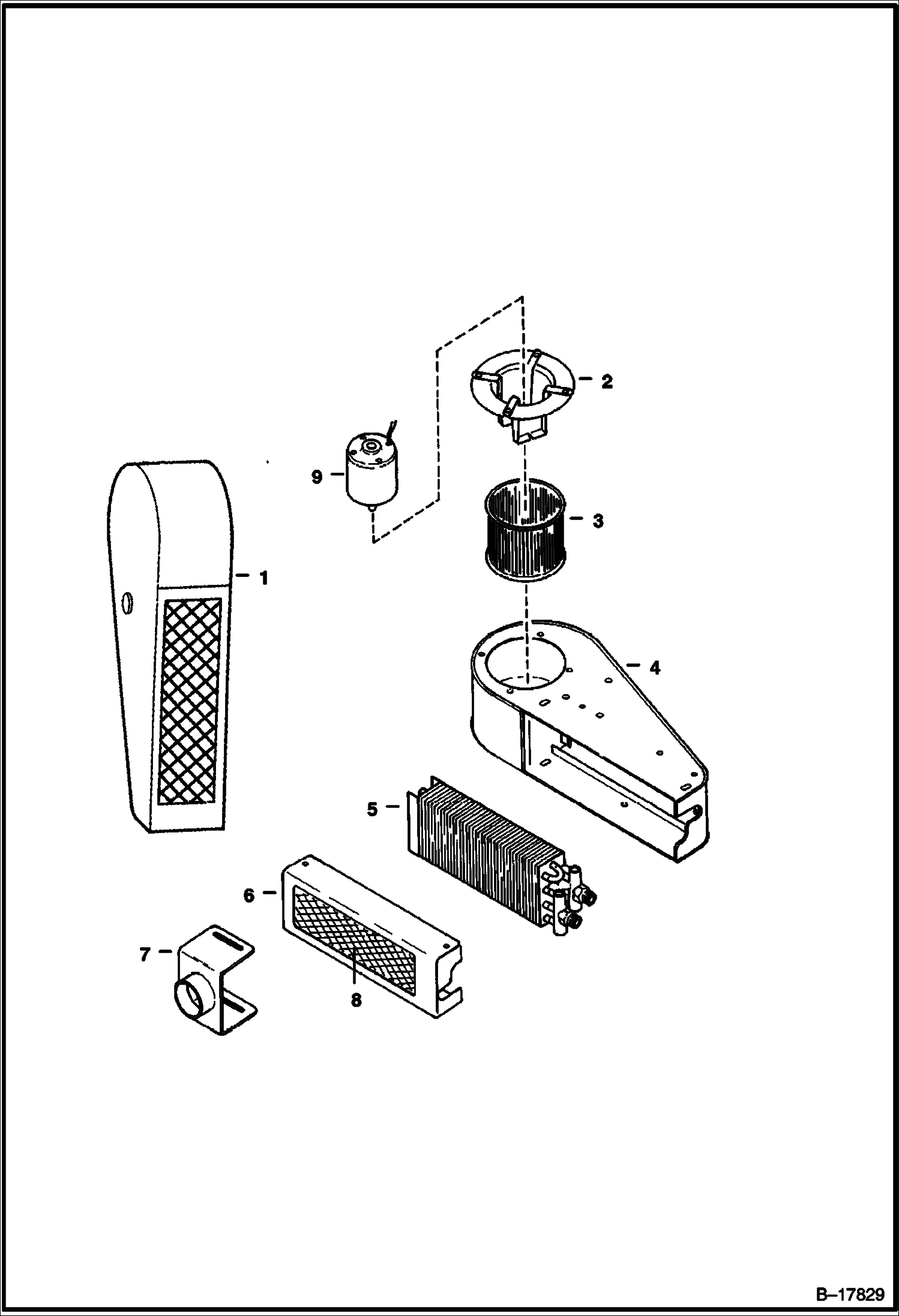 Схема ОБОГРЕВАТЕЛЬ (КРАСНАЯ ТОЧКА ЦЕЛЕУКАЗАТЕЛЯ)