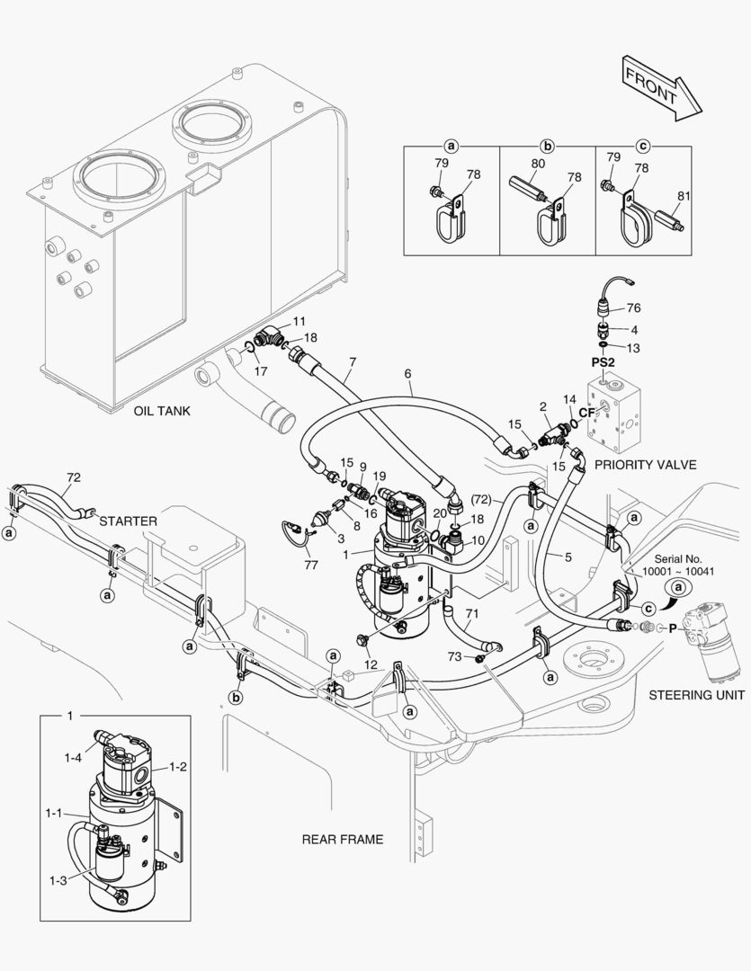1230 EMERGENCY STEERING