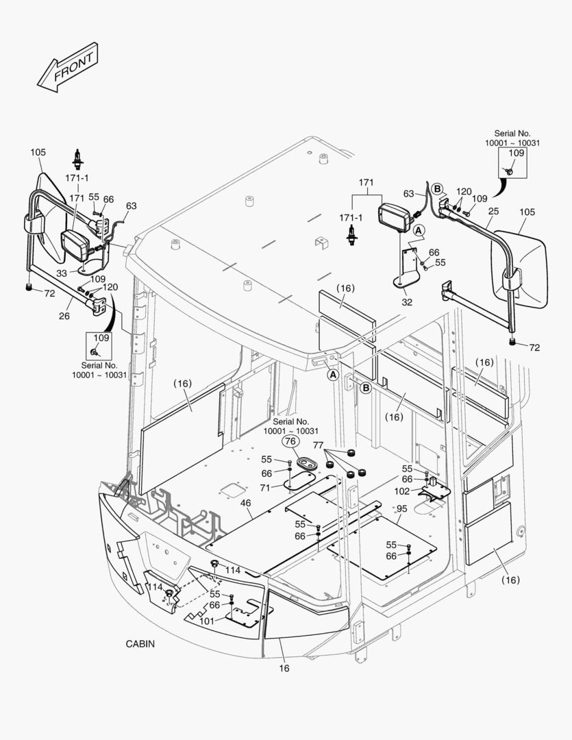 1350 CABIN(2) - BODY