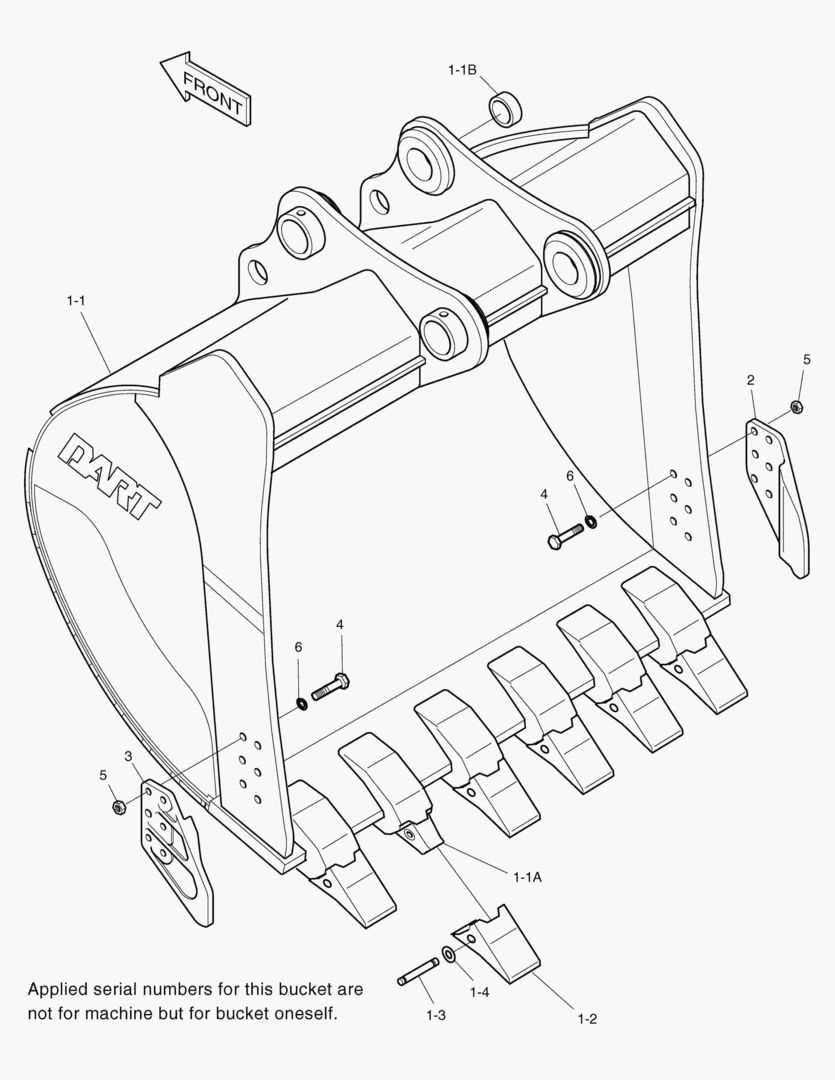 5560 BUCKET-3.2гЋҐ(88`)-SIDE PIN