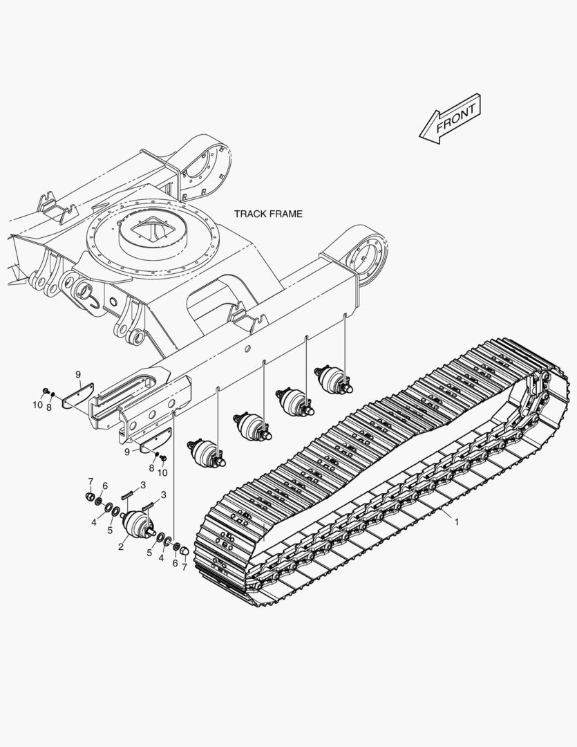 БАШМАК ГУСЕНИЦЫ - 400G