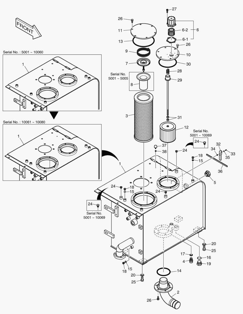 РЕЗЕРВУАР ДЛЯ МАСЛА