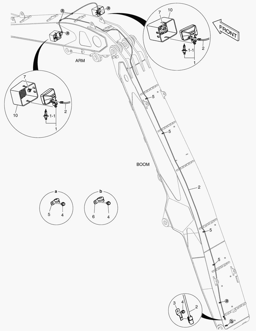 1880 ELECTRIC PARTS - WORKING LAMP(HALOGEN)