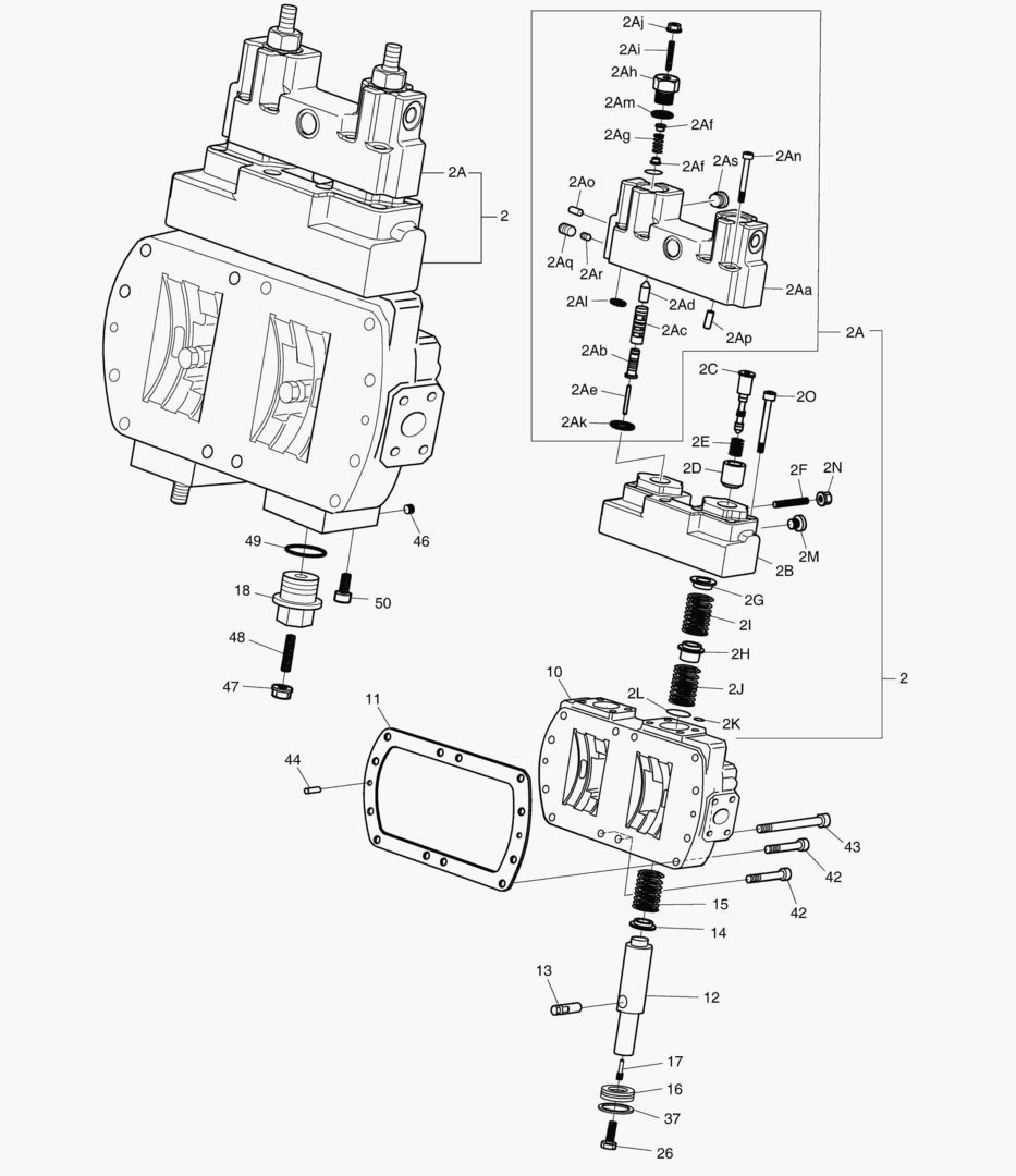 ОСНОВНОЙ НАСОС - УПРАВЛЕНИЕ