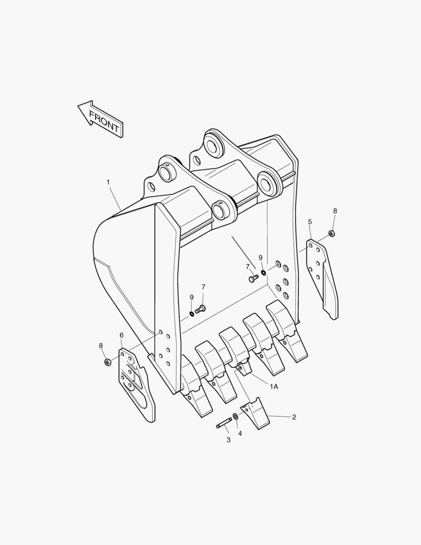 3120 BUCKET-1.1mВі