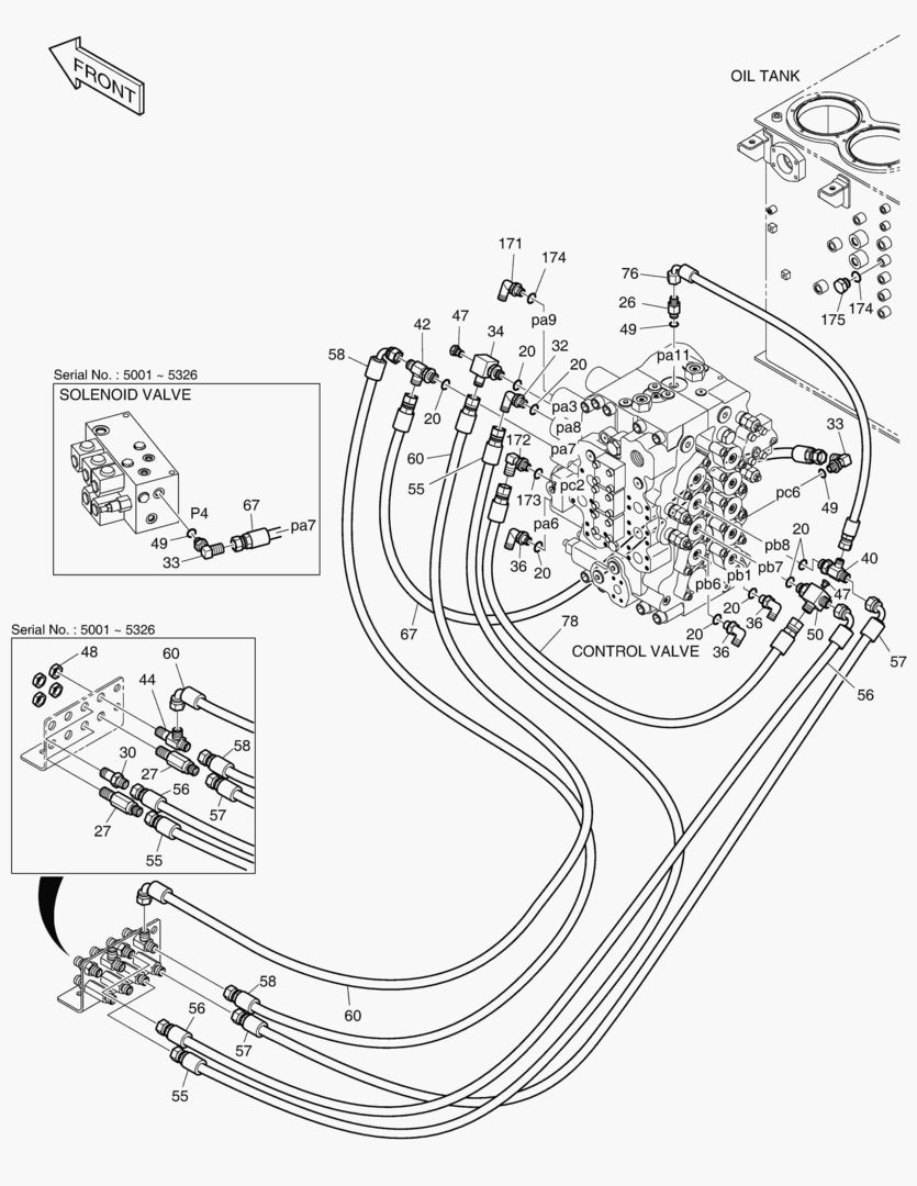 ТРУБОПРОВОД СЕРВОУПРАВЛЕНИЯ(4)