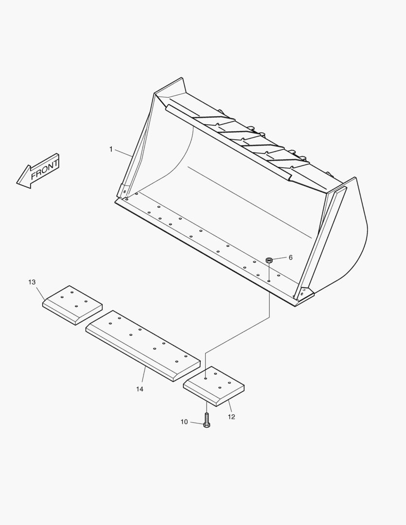 2150 BUCKET-1.6гЋҐ - EDGE(STD.)DOMESTIC