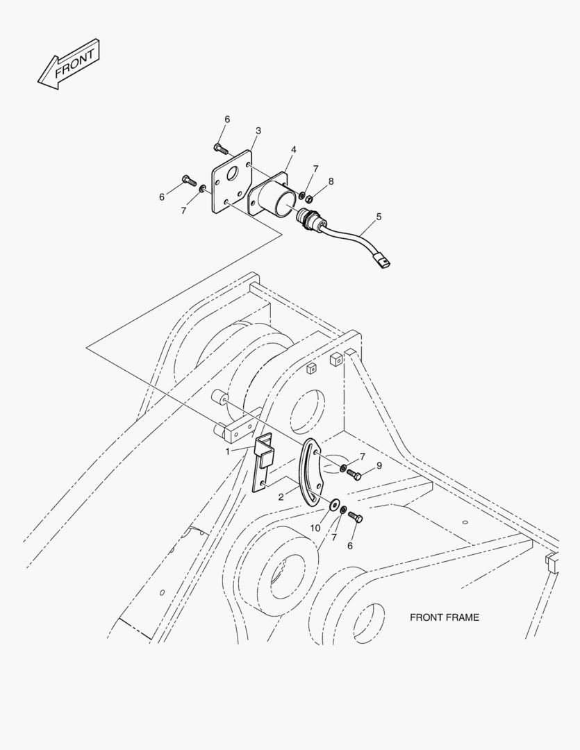 РУКОЯТЬ УДАРНАЯ В СБОРЕ