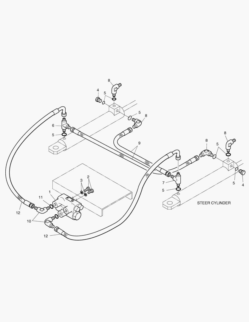 1251 STEERING PIPING [1069~]