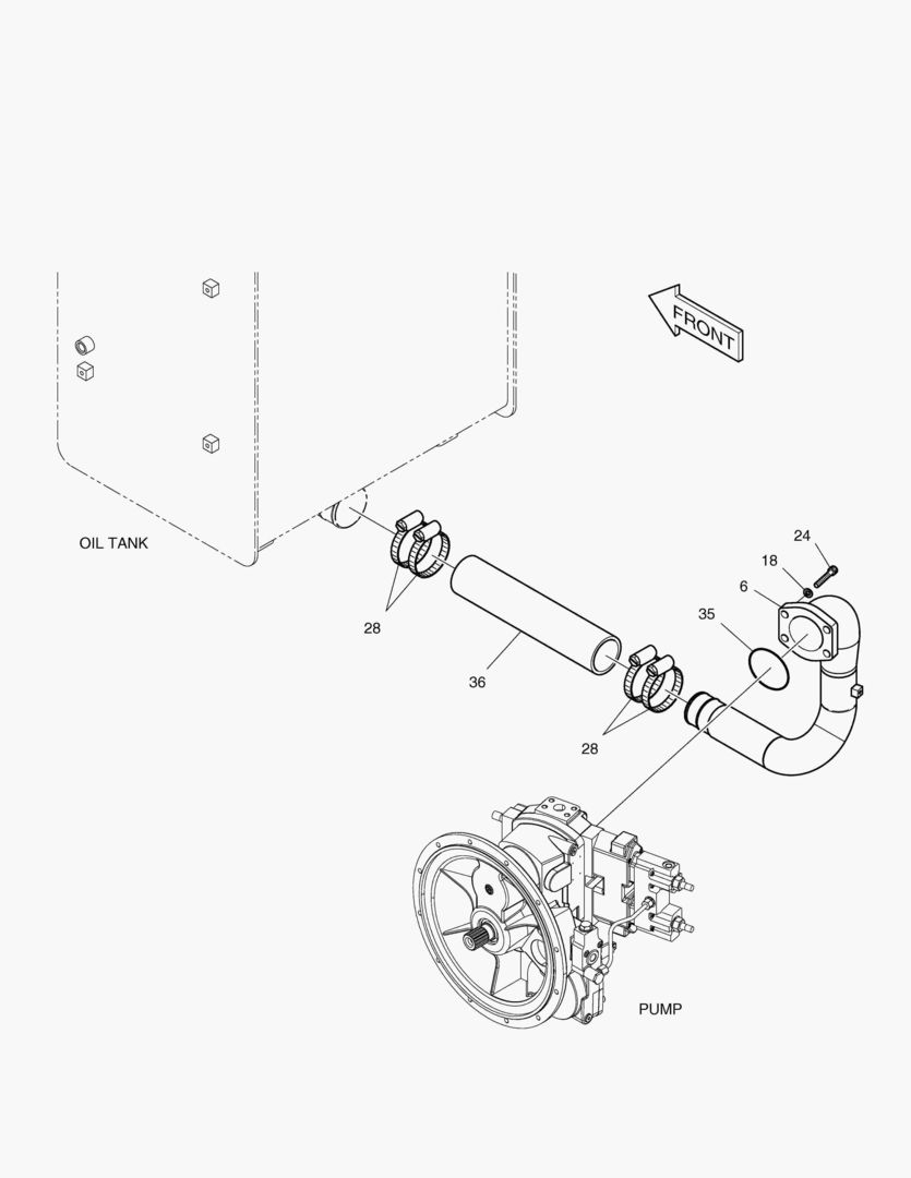 ТУБОПРОВОД МАСЛЯНОГО РАДИАТОРА(1)