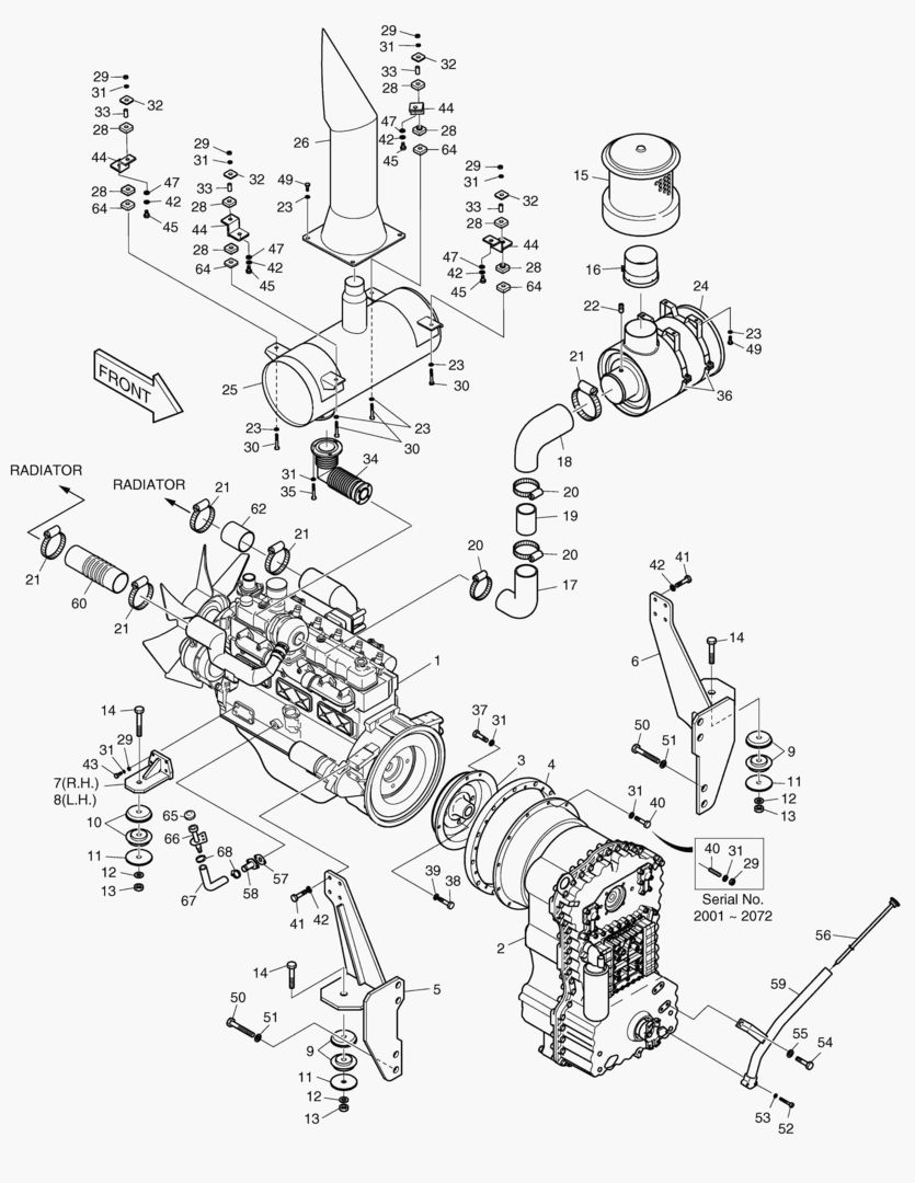 МОНТАЖ ДВИГАТЕЛЯ