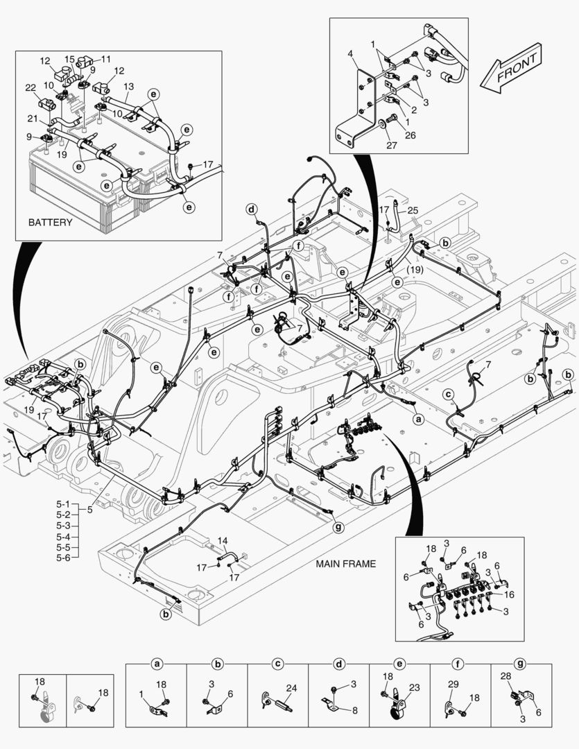 ЭЛЕКТРИЧЕСКИЕ ЗАПЧАСТИ - ПРОВОДКА