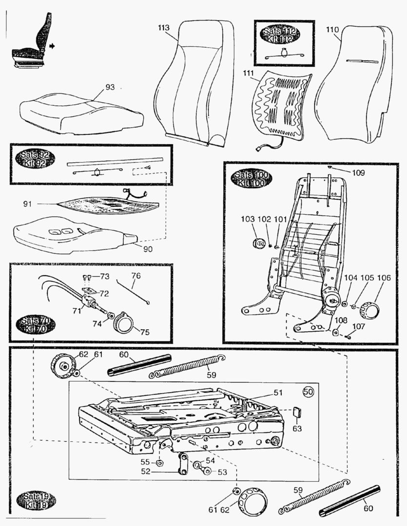 G075-13 DRIVER`S SEAT