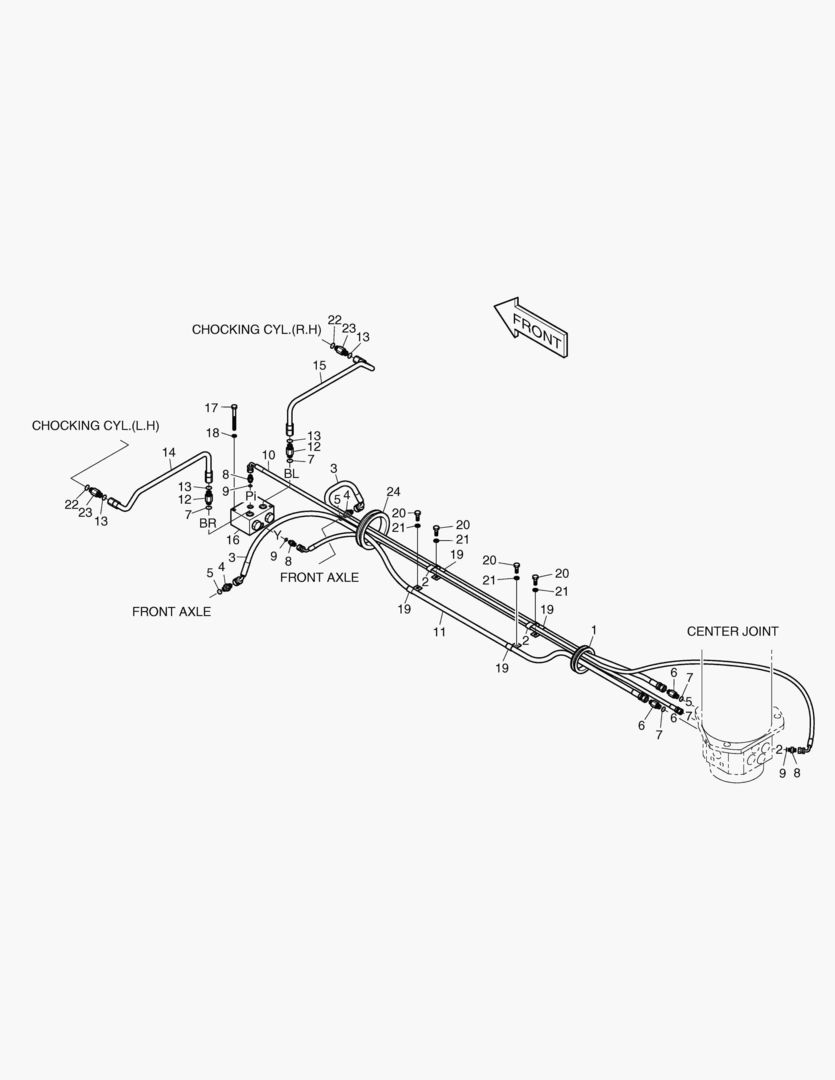2140 STEER & CHOCK PIPING
