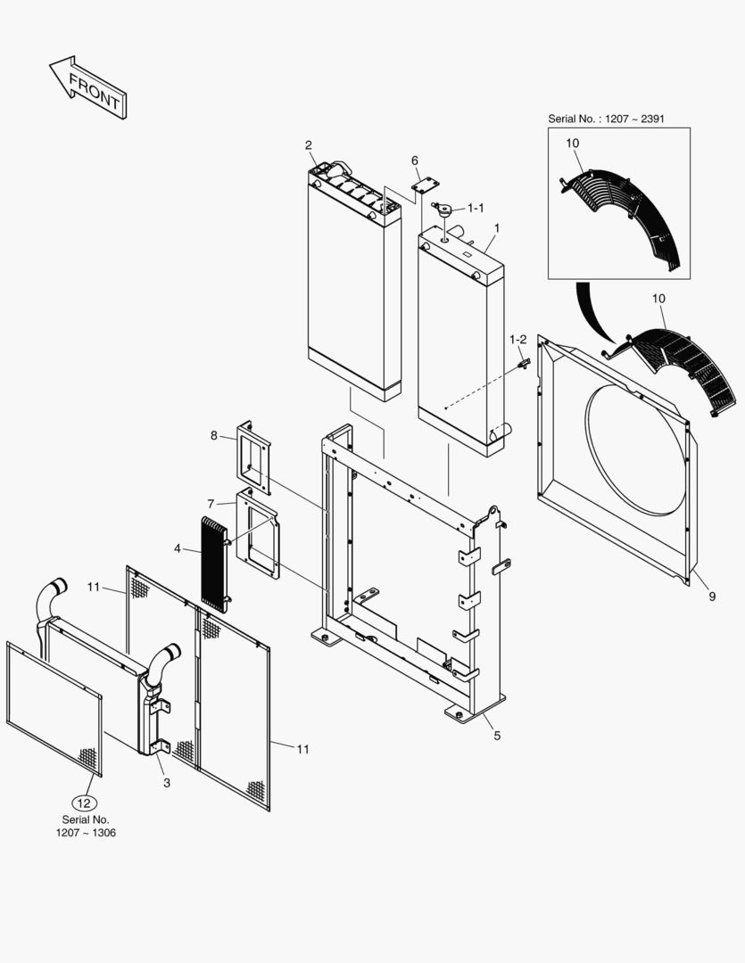 1171 RADIATOR [1207~]