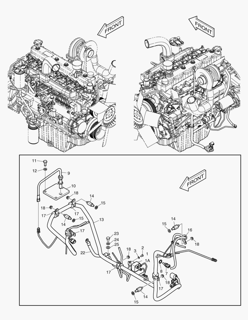 1840 ELECTRIC PARTS - ENGINE [5001~7580]