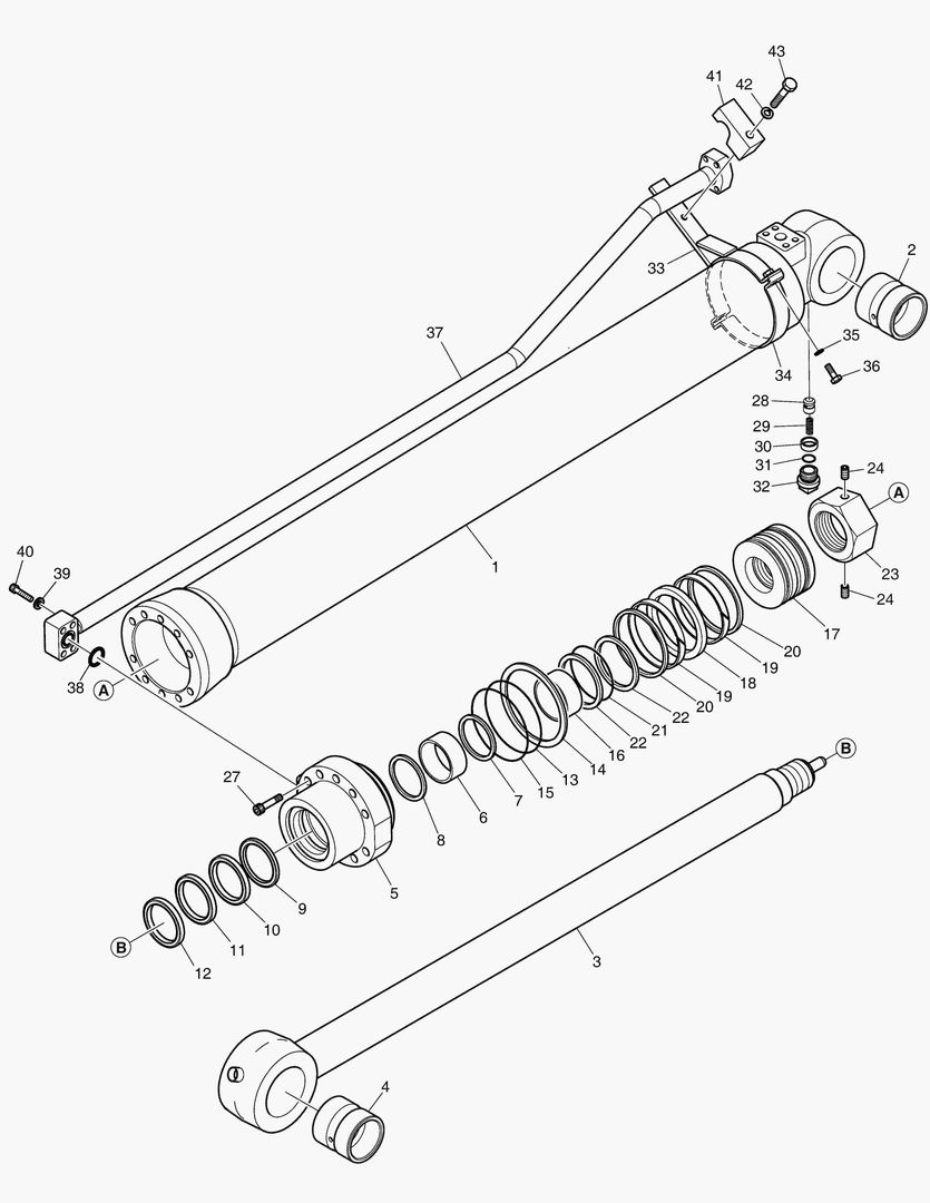 Спецтехника 4241 ARM CYLINDER [5594~5603] - главное фото